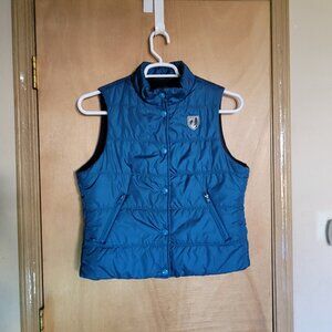 American Eagle Outfitter    Puffer Vest Blue Teal